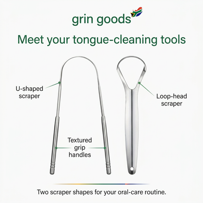 Grin Goods™ Fresh Confidence Tongue Scraper